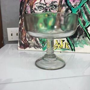 Vintage Large Crystal Compote